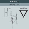 Миниатюра фото парковый фонарь fumagalli nebo/g300. g30.202.000.wze27 | 220svet.ru