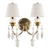Миниатюра фото настенный светильник loft it grace 10203/2w white | 220svet.ru