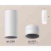 Миниатюра фото комплект накладного светильника ambrella light techno spot xs7442013 swh/fr белый песок/белый матовый (c7442, n7141) | 220svet.ru