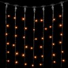 Миниатюра фото гирлянда занавес 1 x 6 м желтый 220в, 600 led, провод черный пвх, ip54 ltc pcl601-11-2y | 220svet.ru