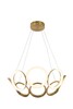 Миниатюра фото подвесная светодиодная люстра zortes olimpia zrs.30101.112 | 220svet.ru