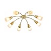 Миниатюра фото потолочная люстра escada aquilegia 1100/8p gold | 220svet.ru