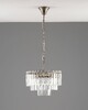 Миниатюра фото подвесная люстра moderli crystal v10736-4p | 220svet.ru