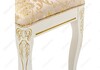 Миниатюра фото стул деревянный валентино патина золото / бежевый | 220svet.ru