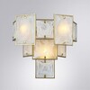 Миниатюра фото настенный светильник arte lamp theemin a4068ap-3sg | 220svet.ru