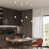 Миниатюра фото подвесной светодиодный светильник с механизмом регулировки высоты novotech sfero 359341 белый | 220svet.ru