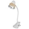 Миниатюра фото настольная лампа (ul-00004138) uniel tld-557 brown/led/350lm/5500k/dimmer | 220svet.ru