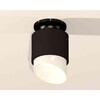 Миниатюра фото комплект накладного светильника ambrella light techno spot xs7511066 sbk/pbk/fr черный песок/черный полированный/белый матовый (n7926, c7511, n7175) | 220svet.ru
