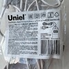Миниатюра фото патрон подвесной с выключателем и штепсельной вилкой uniel dlc-p-t50b/e27 3m white ul-00009249 | 220svet.ru