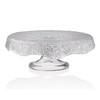 Миниатюра фото блюдо на ножке для торта diamante 26 см ivv | 220svet.ru