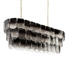 Миниатюра фото подвесная люстра loft it gradient 10482/1200r smoke | 220svet.ru