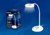Миниатюра фото настольная лампа (ul-00001496) uniel tld-535 white/led/250lm/5500k/dimmer | 220svet.ru