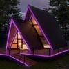 Миниатюра фото комплект светодиодного неона apeyron 220в, 6вт/м, rgb, smd5050, 80д/м, 10*18мм, 10м, ip65 (контроллер, заглушка, крепеж - 10шт) 10-108 | 220svet.ru