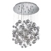 Миниатюра фото каскадная люстра ideal lux bollicine sp14 cromo | 220svet.ru