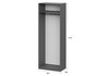 Миниатюра фото шкаф комплектация 1 woodville даиго с антресолью графит серый 676148 | 220svet.ru