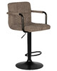 Миниатюра фото стул барный dobrin kruger arm black lm-5011-n_b-m_vv-lar-e2041-05-13000 | 220svet.ru