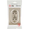 Миниатюра фото розетка эра arktik 16-2105-04 двойная с заземлением 2x2p+e schuko со шторками 16а-250в шампань б0070457 | 220svet.ru