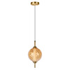 Миниатюра фото подвесной светильник loft it helix 10421/b amber | 220svet.ru