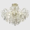 Миниатюра фото потолочная люстра crystal lux esmiralda pl6 silver | 220svet.ru