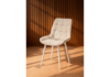 Миниатюра фото стул на металлокаркасе поворотный woodville челси 360 к бежевый (zd 210) / белый np 632481 | 220svet.ru