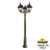 Миниатюра фото садово-парковый фонарь fumagalli artu bisso/cefa 3+1 u23.158.s31.wye27 | 220svet.ru