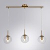 Миниатюра фото подвесная люстра arte lamp a1915sp-3ab | 220svet.ru