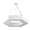 Миниатюра фото подвесной светодиодный cветильник эра hexagon spo-124-w-40k-051 51вт 4000к белый б0050556 | 220svet.ru