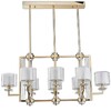 Миниатюра фото подвесная люстра newport 4408/s gold м0060957 | 220svet.ru