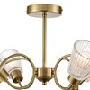 Миниатюра фото потолочная люстра на штанге lumion imana 8154/8c медный | 220svet.ru