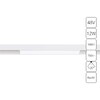 Миниатюра фото трековый магнитный светодиодный светильник arte lamp linea a4642pl-1wh | 220svet.ru