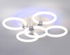 Миниатюра фото потолочная светодиодная люстра ambrella light acrylica original fa3841 | 220svet.ru