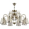 Миниатюра фото подвесная люстра freya driana fr2405-pl-08-bz | 220svet.ru