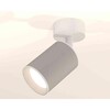 Миниатюра фото комплект накладного светильника ambrella light techno spot xm6314001 sgr/swh серый песок/белый песок (a2202, c6314, n6101) | 220svet.ru