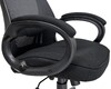 Миниатюра фото офисное кресло dobrin steven black lmr-109bl_b-p_msh-black-2467 | 220svet.ru