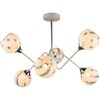 Миниатюра фото потолочная люстра reluce 04897-0.3-06 wt+ch | 220svet.ru