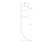 Миниатюра фото профиль алюминиевый с рассеивателем для плинтуса elektrostandard a066619 | 220svet.ru