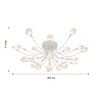 Миниатюра фото потолочная люстра f-promo skein 4198-28c | 220svet.ru