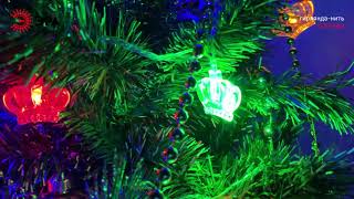 Миниатюра фото светодиодная гирлянда эра нить 220v разноцветный enin-3k б0041898 | 220svet.ru