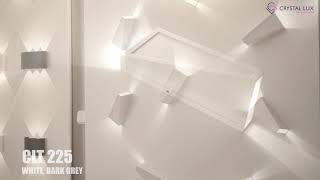 Миниатюра фото настенный светодиодный светильник crystal lux clt 225w wh | 220svet.ru