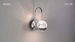 Миниатюра фото бра odeon light sono 5101/5wl под латунь | 220svet.ru