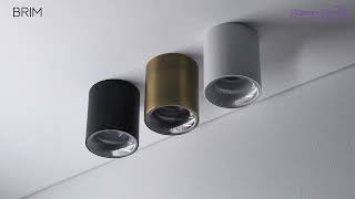 Миниатюра фото потолочный светильник odeon light brim 7138/12cl черный | 220svet.ru